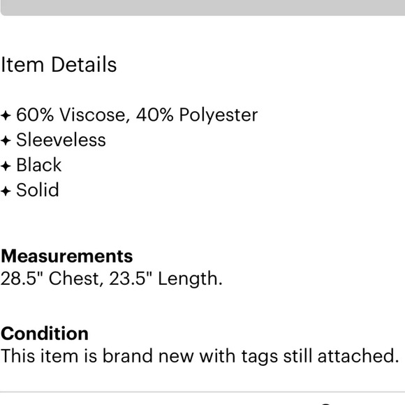 AE American Eagle Outfitters Dressy Tank NWT - Picture 3 of 3